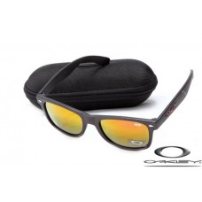 Oakley Frogskins Sunglasses Polishing Black Frame Yellow Iridium Lens OAKLEY20156257