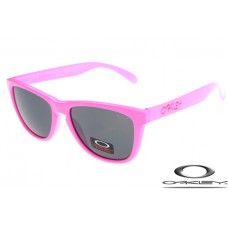 Oakley Frogskins Sunglasses Polishing Pink Frame Gray Iridium Lens OAKLEY20156127