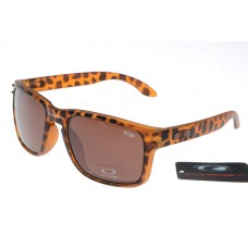 Oakley Holbrook Sunglasses Leopard Frame Brown Lens